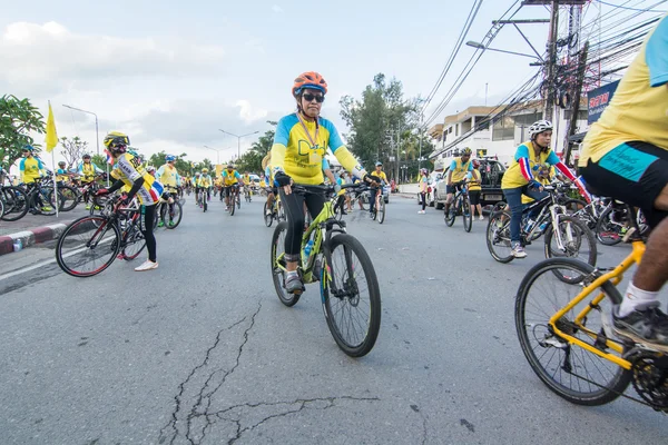 Vélo pour papa spectacle enThaïlande — Photo