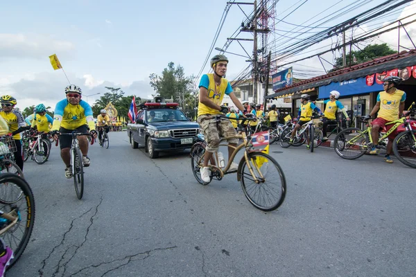 Bici per papà spettacolo in Thailandia — Foto Stock