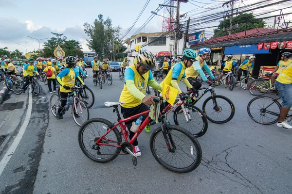 Bicicleta para papá show enTailandia —  Fotos de Stock