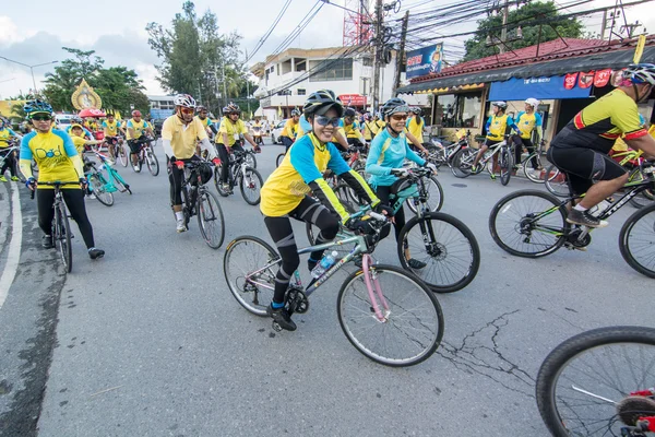 Bici per papà spettacolo in Thailandia — Foto Stock