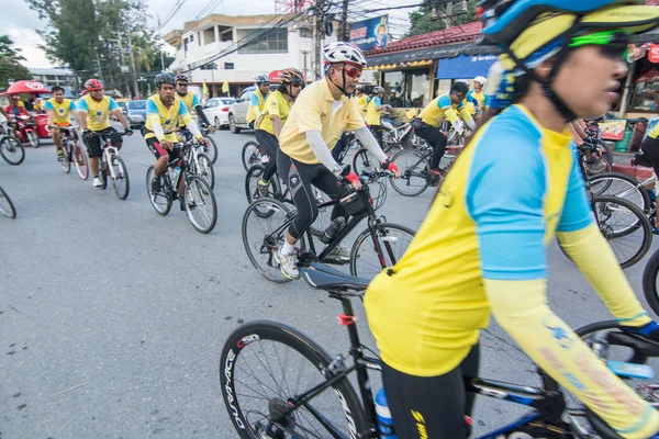 Bici per papà spettacolo in Thailandia — Foto Stock