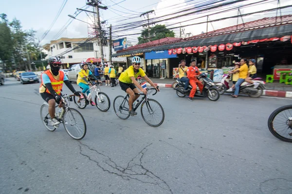 Bici per papà spettacolo in Thailandia — Foto Stock