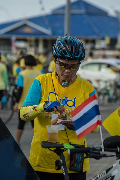 Bici per papà spettacolo in Thailandia — Foto Stock