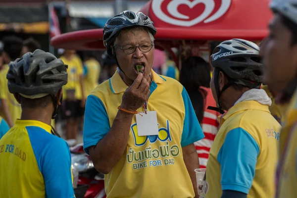 Bici per papà spettacolo in Thailandia — Foto Stock