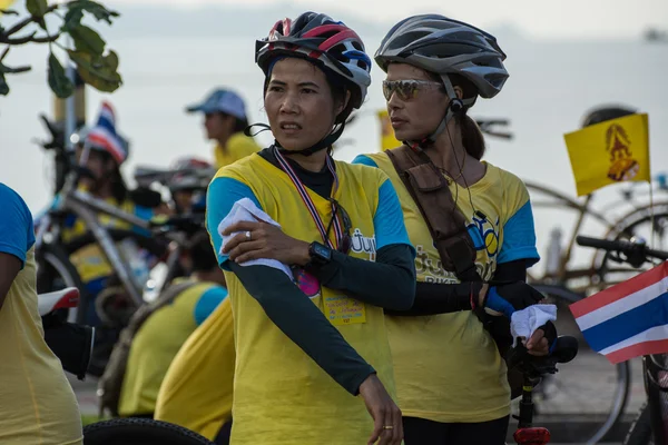 Bicicleta para papá show enTailandia —  Fotos de Stock