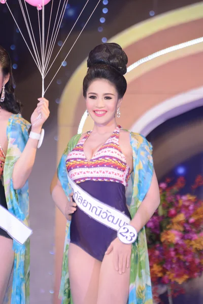 Concurso de Beleza Miss Chiangmai na Tailândia — Fotografia de Stock