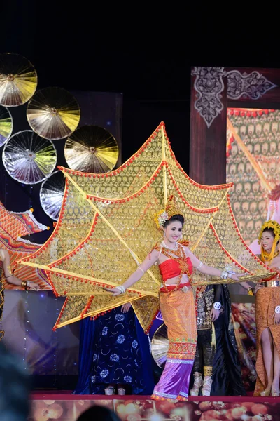 Miss Chiangmai skönhetstävling i Thailand — Stockfoto