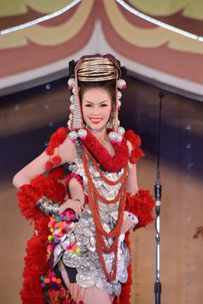 Miss Chiangmai Schönheitswettbewerb in Thailand — Stockfoto