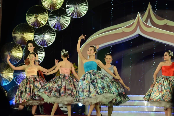 Конкурс краси Міс Чіанг травня в Таїланді — стокове фото