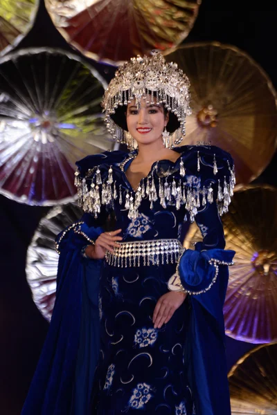 Miss Chiangmai concorso di bellezza in Thailandia — Foto Stock