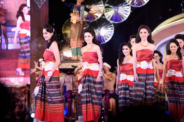 Мисс Чиангмай Конкурс красоты в Таиланде — стоковое фото