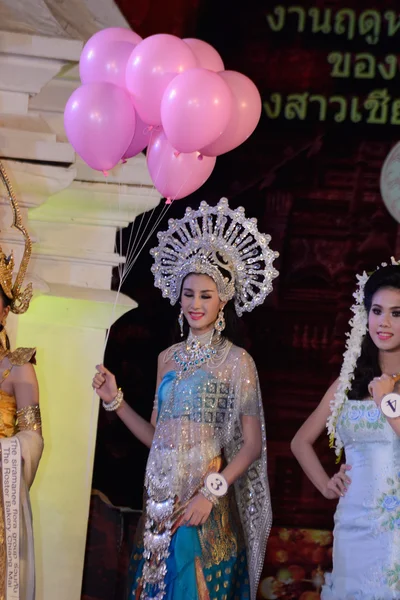Miss Chiangmai concorso di bellezza in Thailandia — Foto Stock