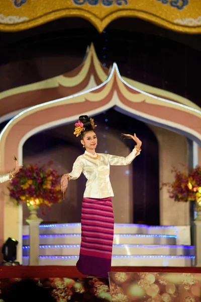 Miss Chiangmai skönhetstävling i Thailand — Stockfoto