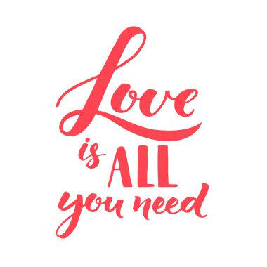 İhtiyacın olan tek şey aşk..