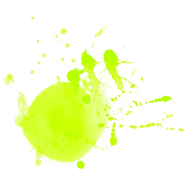 Blob coloré jaune — Image vectorielle