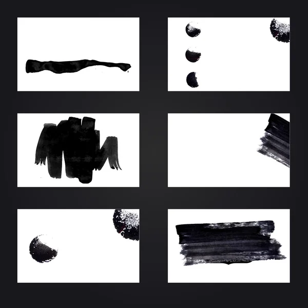 La bavure noir AVC — Image vectorielle