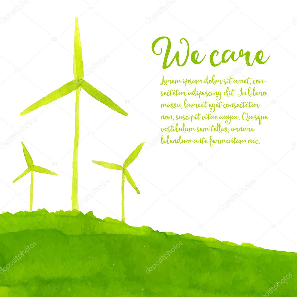 Green eco background