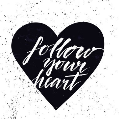 siyah kalp arka plan