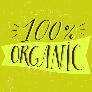 Organik yazı banner