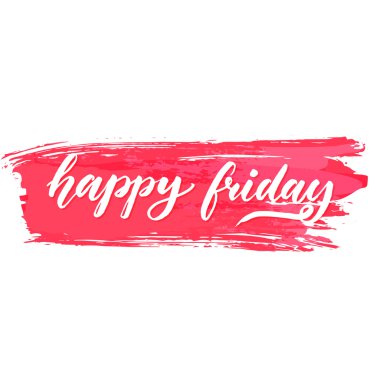 Happy friday text