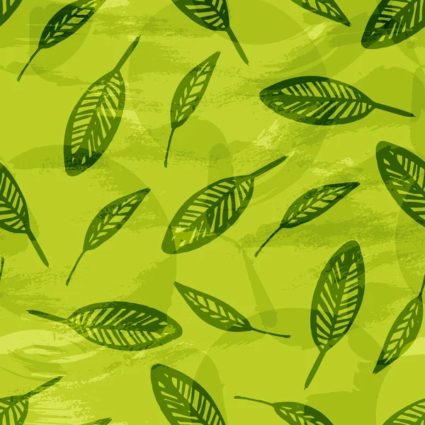 Green natural seamless pattern — Gratis stockfoto
