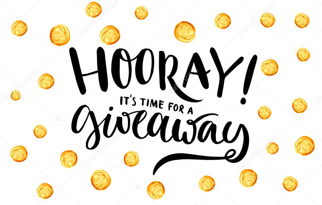 Giveaway banner for social media contests