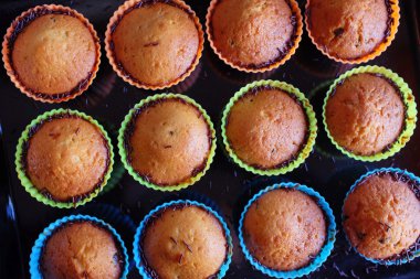 Ev yapımı kekler topluluğu