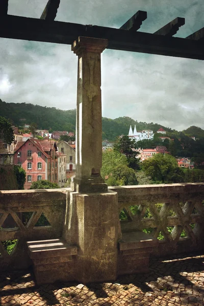 Utsikt över Sintra stad landskap — Stockfoto