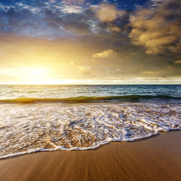 Meereslandschaft am Strand — Stockfoto