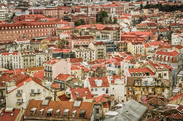 Gamla centrala Lissabon — Stockfoto