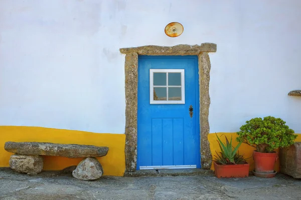 Detail typický portugalský venkovský dům — Stock fotografie