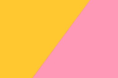 Kopya alanı ile Geometrik sarı ve pembe kağıt arkaplan