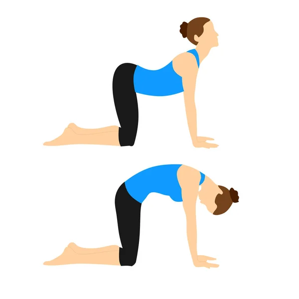 Yoga Fitness Pose Voor Huis Training Meditatie — Stockfoto