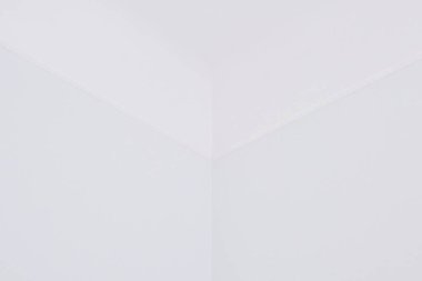 Beyaz arkaplan mimari minimalist fotoğraf, tavan pervazı, köşe, duvar