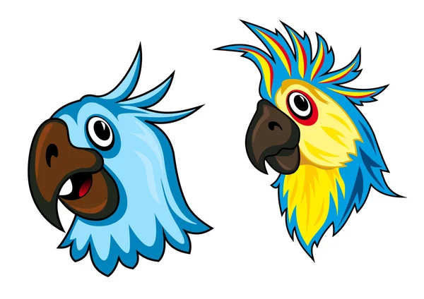 Yellow and blue parrots cartoon characters Stock Vector Image by ©Nihongo #75701783 Yellow and blue parrots cartoon characters Stock Vector Image by ©Nihongo #75701783