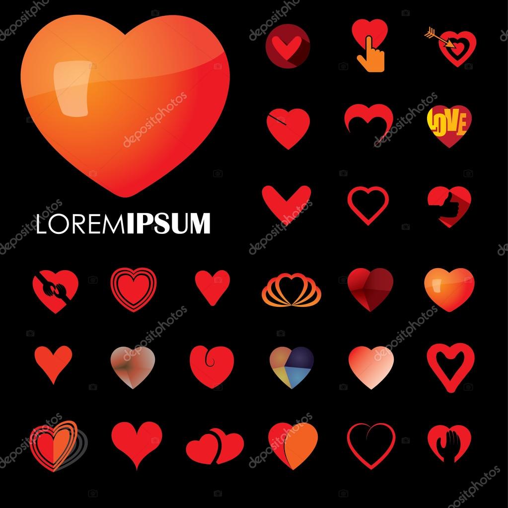 Human heart and love vector logo icons ( signs ) or symbols. heart icon vector. heart icon object. heart icon image. heart icon graphic. heart icon jpg. heart icon eps. love icon vector. love icon eps