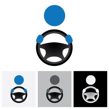 sürücü simgesi, sürücü simge vektör, sürücü simgesini eps 10, sürücü simgesi