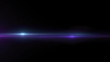 Doğal lens patlaması. Arka planı örtüyor. Optik lens işaret fişeği etkisi