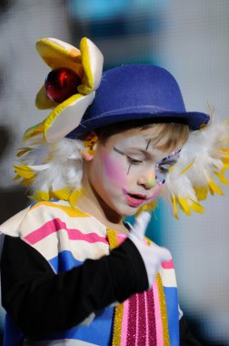 Tenerife, 23 Ocak: Karakter ve gruplar karnaval.
