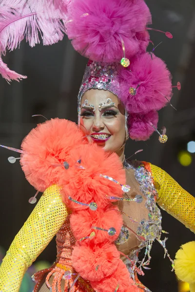 TENERIFE, JANEIRO 30: Personagens e Grupos no Carnaval . — Fotografia de Stock