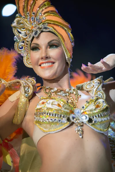 TENERIFE, JANUARY 30: Characters and Groups in The carnival. — Stock Photo, Image