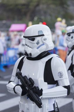 Tenerife, 9 Şubat: Karakter ve gruplar karnaval