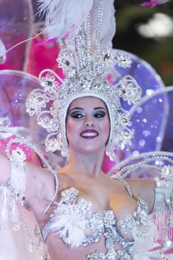 Tenerife, 9 Şubat: Karakter ve gruplar karnaval