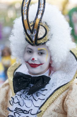Tenerife, 9 Şubat: Karakter ve gruplar karnaval