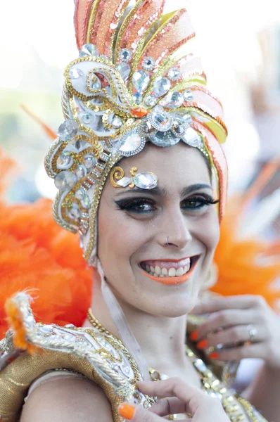 Тенеріфе, 9 лютого: Символи і груп у карнавалі — стокове фото