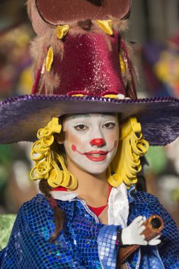 Tenerife, 9 Şubat: Karakter ve gruplar karnaval