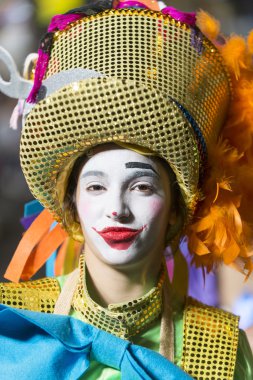 Tenerife, 9 Şubat: Karakter ve gruplar karnaval
