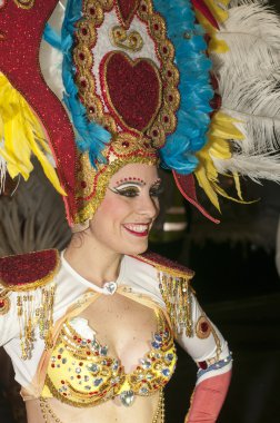Tenerife, 9 Şubat: Karakter ve gruplar karnaval