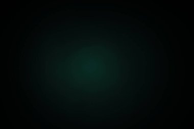 Koyu, bulanık, basit arkaplan, mavi-yeşil soyut arkaplan gradyanı, stüdyo ışığı bulanıklığı.