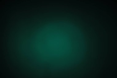 Koyu, bulanık, basit arkaplan, yeşil soyut arkaplan gradyanı, stüdyo ışığı.